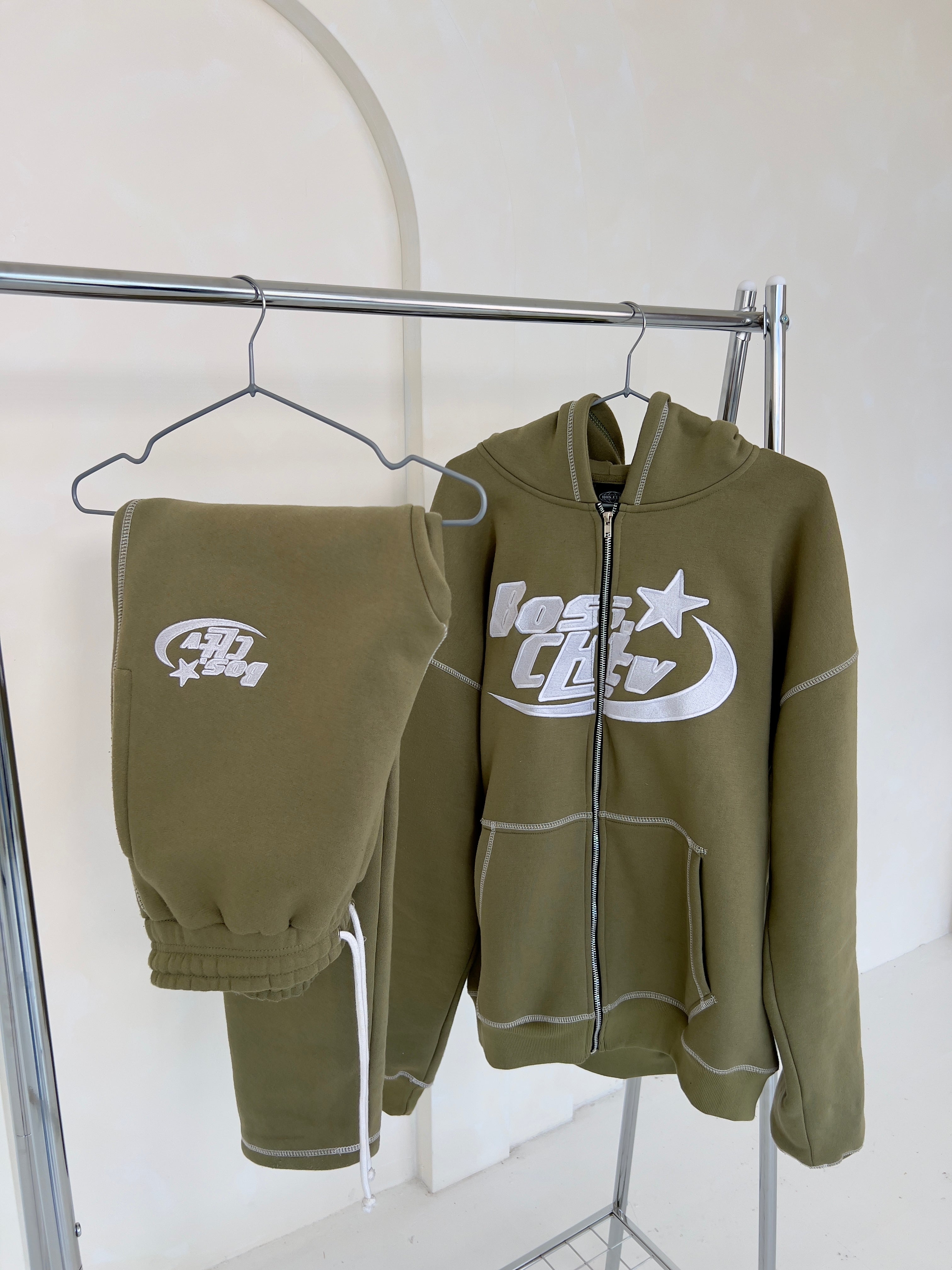 Khaki Astro Hoodie
