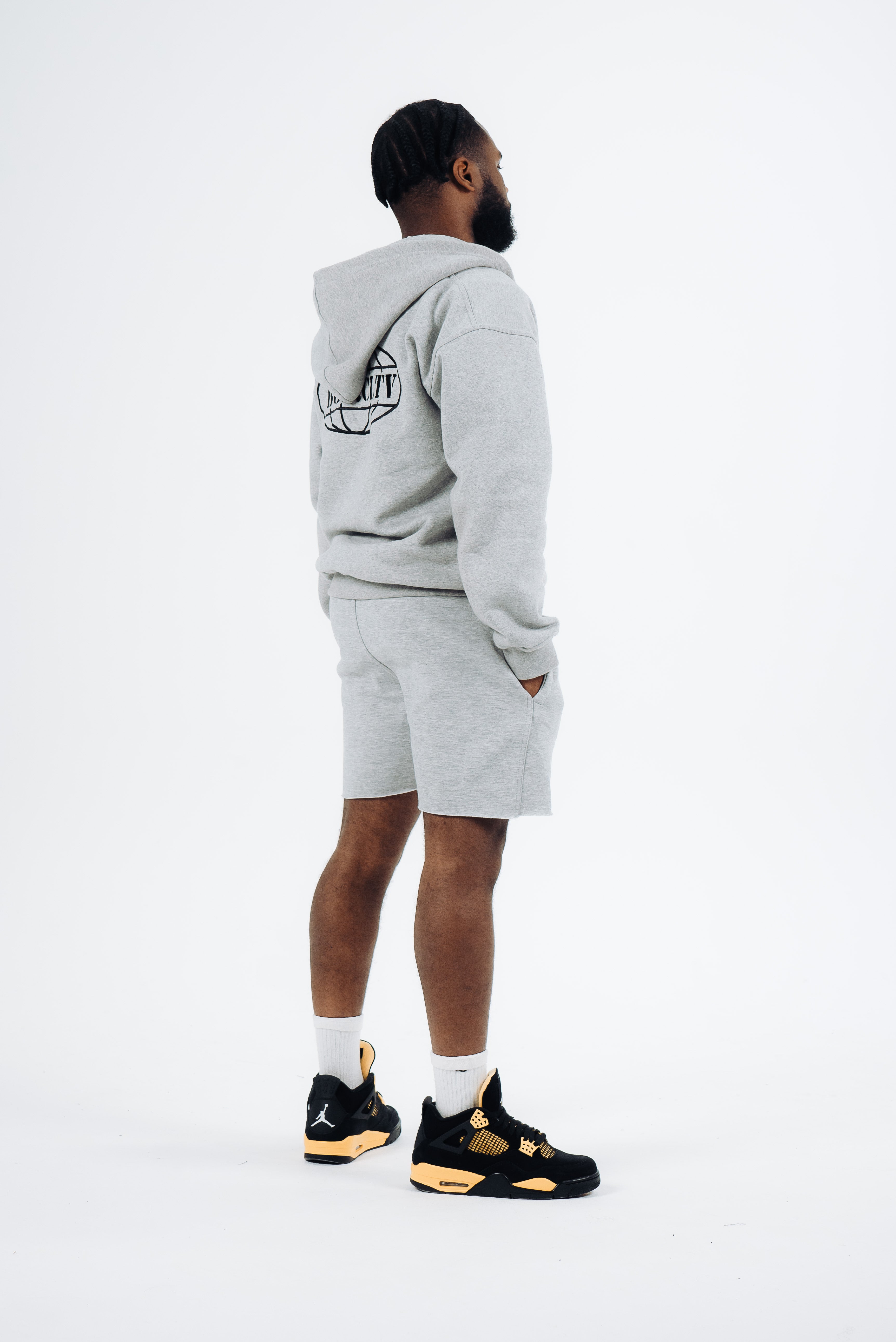 Grey BOS Hoodie
